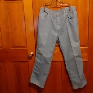 Light Blue Men's Straight-Leg Jeans